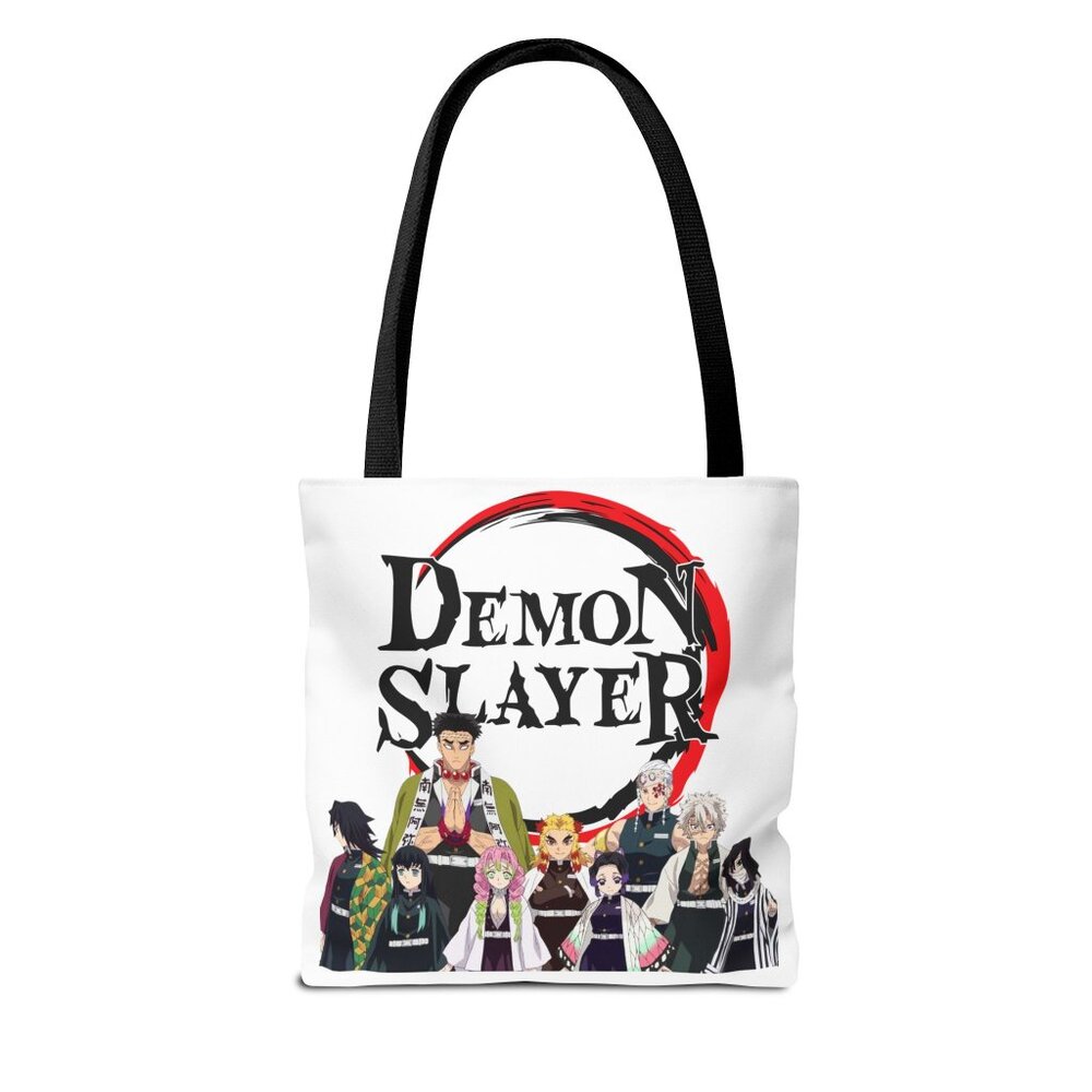 Demon Slayer inspired tote bag